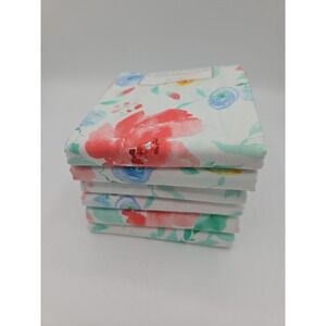 Create It Brand 6-1 Yard Fabric Cut Flowers 100% Cotton WM-YD22-GDN4